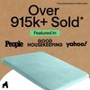 image:imageGORILLA GRIP Memory Foam Toilet Rug for Bathroom 225x195 GreySeablue