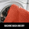 image:imageGORILLA GRIP Soft Chenille Toilet Lid Seat Cover 195x185 GrayCoral