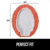 image:imageGORILLA GRIP Soft Chenille Toilet Lid Seat Cover 195x185 GrayCoral