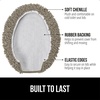 image:imageGORILLA GRIP Soft Chenille Toilet Lid Seat Cover 195x185 GrayLatte