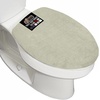 image:imageGORILLA GRIP Soft Chenille Toilet Lid Seat Cover 195x185 GraySage