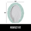image:imageGORILLA GRIP Soft Chenille Toilet Lid Seat Cover 195x185 GraySea Blue