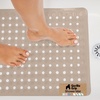 image:imageGORILLA GRIP Bath Tub Shower Mat Bathtub Floor Liner 35x16 ClearBeige Opaque