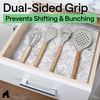 image:imageGORILLA GRIP Shelf Liner Kitchen Drawer Protector 12x240 MarbleFloral Gray