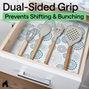 image:imageGORILLA GRIP Shelf Liner Kitchen Drawer Protector 12x240 MarbleSpiral Gray Turquoise White