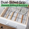 image:imageGORILLA GRIP Shelf Liner Kitchen Drawer Protector 12x240 MarbleStripe GrayWhite
