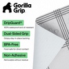 image:imageGORILLA GRIP Shelf Liner Kitchen Drawer Protector 12x240 MarbleStripe GrayWhite