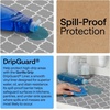 image:imageGORILLA GRIP Shelf Liner Kitchen Drawer Protector 12x240 MarbleWhiteGray