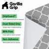 image:imageGORILLA GRIP Shelf Liner Kitchen Drawer Protector 12x240 MarbleWhiteGray