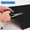 image:imageGORILLA GRIP Shelf Liner NonAdhesive Cabinet Liners 12x20 ClearBlack Onyx Ribbed