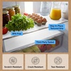 image:imageGORILLA GRIP Shelf Liner NonAdhesive Cabinet Liners 12x20 ClearBright White Ribbed