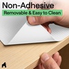 image:imageGORILLA GRIP Shelf Liner NonAdhesive Cabinet Liners 12x20 ClearBright White Ribbed