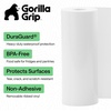image:imageGORILLA GRIP Shelf Liner NonAdhesive Cabinet Liners 12x20 ClearBright White Ribbed