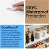 image:imageGORILLA GRIP Shelf Liner NonAdhesive Cabinet Liners 12x20 ClearBright White Ribbed