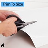 image:imageGORILLA GRIP Shelf Liner NonAdhesive Cabinet Liners 12x20 ClearBright White Ribbed