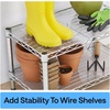 image:imageGORILLA GRIP Shelf Liner NonAdhesive Cabinet Liners 12x20 ClearClear Ribbed