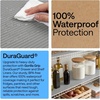 image:imageGORILLA GRIP Shelf Liner NonAdhesive Cabinet Liners 12x20 ClearGray Ribbed
