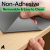 image:imageGORILLA GRIP Shelf Liner NonAdhesive Cabinet Liners 12x20 ClearGray Ribbed