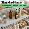 image:imageGORILLA GRIP Shelf Liner NonAdhesive Cabinet Liners 12x20 ClearLight Gray Ribbed