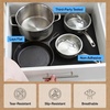 image:imageGORILLA GRIP powerGRIP Drawer Shelf and Cabinet Liner 12x10 Light GrayBlack