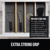 image:imageGORILLA GRIP powerGRIP Drawer Shelf and Cabinet Liner 12x10 Light GrayCharcoal