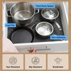 image:imageGORILLA GRIP powerGRIP Drawer Shelf and Cabinet Liner 12x10 Light GrayCharcoal