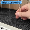 image:imageGORILLA GRIP powerGRIP Drawer Shelf and Cabinet Liner 12x10 Light GrayCharcoal