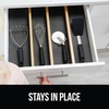 image:imageGORILLA GRIP powerGRIP Drawer Shelf and Cabinet Liner 12x10 Light GrayCharcoal