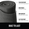 image:imageGORILLA GRIP powerGRIP Drawer Shelf and Cabinet Liner 12x10 Light GrayCharcoal