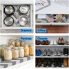 image:imageGORILLA GRIP powerGRIP Drawer Shelf and Cabinet Liner 12x10 Light GrayChevron GrayWhite