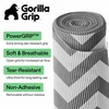 image:imageGORILLA GRIP powerGRIP Drawer Shelf and Cabinet Liner 12x10 Light GrayChevron GrayWhite
