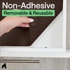 image:imageGORILLA GRIP powerGRIP Drawer Shelf and Cabinet Liner 12x10 Light GrayChocolate