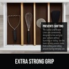 image:imageGORILLA GRIP powerGRIP Drawer Shelf and Cabinet Liner 12x10 Light GrayChocolate