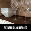image:imageGORILLA GRIP powerGRIP Drawer Shelf and Cabinet Liner 12x10 Light GrayChocolate