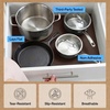 image:imageGORILLA GRIP powerGRIP Drawer Shelf and Cabinet Liner 12x10 Light GrayChocolate