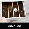 image:imageGORILLA GRIP powerGRIP Drawer Shelf and Cabinet Liner 12x10 Light GrayChocolate