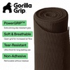 image:imageGORILLA GRIP powerGRIP Drawer Shelf and Cabinet Liner 12x10 Light GrayChocolate