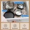 image:imageGORILLA GRIP powerGRIP Drawer Shelf and Cabinet Liner 12x10 Light GrayDiamond BeigeIvory