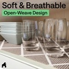 image:imageGORILLA GRIP powerGRIP Drawer Shelf and Cabinet Liner 12x10 Light GrayDiamond BeigeIvory