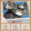 image:imageGORILLA GRIP powerGRIP Drawer Shelf and Cabinet Liner 12x10 Light GrayGray