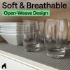 image:imageGORILLA GRIP powerGRIP Drawer Shelf and Cabinet Liner 12x10 Light GrayGray