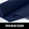image:imageGORILLA GRIP powerGRIP Drawer Shelf and Cabinet Liner 12x10 Light GrayNavy