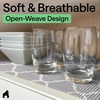 image:imageGORILLA GRIP powerGRIP Drawer Shelf and Cabinet Liner 12x10 Light GrayQuatrefoil GrayWhite