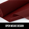 image:imageGORILLA GRIP powerGRIP Drawer Shelf and Cabinet Liner 12x10 Light GrayRed