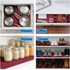 image:imageGORILLA GRIP powerGRIP Drawer Shelf and Cabinet Liner 12x10 Light GrayRed