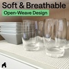 image:imageGORILLA GRIP powerGRIP Drawer Shelf and Cabinet Liner 12x10 Light GraySnow White