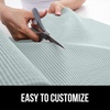 image:imageGORILLA GRIP powerGRIP Drawer Shelf and Cabinet Liner 12x10 Light GraySpa Blue