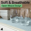 image:imageGORILLA GRIP powerGRIP Drawer Shelf and Cabinet Liner 12x10 Light GraySpa Blue
