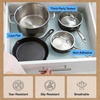 image:imageGORILLA GRIP powerGRIP Drawer Shelf and Cabinet Liner 12x10 Light GraySpa Blue