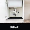 image:imageGORILLA GRIP LeakGuard Under Sink Mat for Kitchen Cabinet 24x30 CharcoalBlack